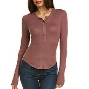 Free People One Of The Girls Henley